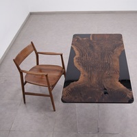 Table basse moderne en bois massif Seeland Monkey Pod de haute qualité, très vendue