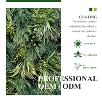 Panneau mural végétal artificiel en treillis métallique de qualité supérieure, jardin vertical réaliste, toile de fond végétale pour décoration intérieure et extérieure commerciale