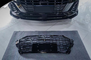 Expédition rapide voiture 2020-<span class=keywords><strong>2023</strong></span> <span class=keywords><strong>Q3</strong></span> SQ3 calandre de pare-chocs avant Style RSQ3 gril en maille noir brillant pour <span class=keywords><strong>Audi</strong></span> <span class=keywords><strong>Q3</strong></span> SQ3 2020 2021 2022 <span class=keywords><strong>2023</strong></span> - Product Image 5