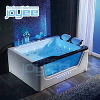 Baignoire en fibre de verre et acrylique pour adultes, 2 personnes, carrées, bon marché, portable, en plastique, transparent, pour adultes