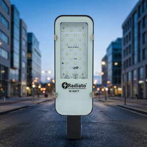 Lampe de rue LED extérieure 36W, étanche, avec lentille optique en verre, haute luminosité, économie d'énergie, éclairage de zone - Product Image 1