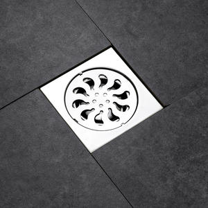 Desagüe cuadrado de acero inoxidable para el hogar, accesorios sanitarios, baño y ducha, moderno, venta al por mayor - Product Image 2