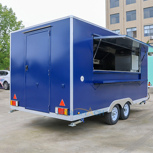 Camion à pizza mobile entièrement équipé en acier inoxydable, cuisine complète, chariot <span class=keywords><strong>de</strong></span> grillades <span class=keywords><strong>de</strong></span> rue, crêpes, nourriture, collations, bonbons, chips - Product Image 6