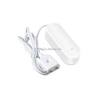 Zvidar ZigBee 3.0 Capteur de fuite d'eau Capteur d'inondation Alimentation par 2 piles AAA Fonctionne avec Home Assistant HomeSeer Smartthings Hubitat