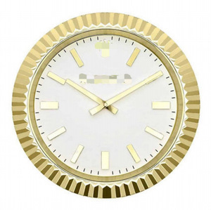 Nhà máy bán hàng trực tiếp của 14-inch Chất lượng cao sang trọng đồng hồ đồng hồ. Chấm công chính xác, hoạt động im lặng với ánh sáng ban đêm. - Product Image 4