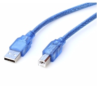 Kabel Printer USB 0.3, kabel pendek Printer pria ke B, 0.5M/1.5M/1M/2.0 M/3M/5M/10M