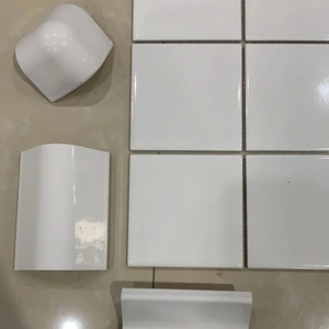 Chất Lượng Cao Nguồn Cung Cấp Nhà Máy Thủ Công Gốm Gạch Thiết Kế Hiện Đại Góc Arc Gạch Cho Nội Thất Cho Bồn Rửa Tắm Nhà Vệ Sinh - Product Image 5