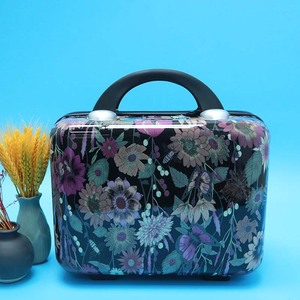 Petit étui à cosmétiques à coque dure de 14 pouces, bagage à main de voyage Portable, <span class=keywords><strong>valise</strong></span> de maquillage - Product Image 2