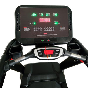 Tapis Roulant Elettrico Commerciale in Plastica con Schermo LED, Inclinazione Automatica, Velocità 1-20km/h, Multifunzione, Cardiofrequenzimetro Portatile - Product Image 2