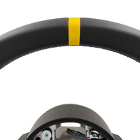 Volant demi-couvert avec bande supérieure jaune pour BMW F10 X5 F15 X6 F16 F20 F22 F26 F30 F31 F34 F36 M3 F80 M4 F82 M5 F90