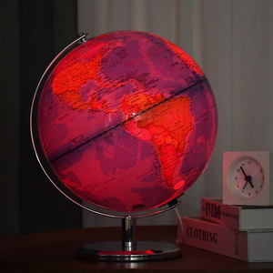 Globo Terráqueo de Metal de 25 cm, Globo Terráqueo Giratorio con <span class=keywords><strong>Mapa</strong></span> del Mundo para Niños, Modelo de Globo Terráqueo para Decoración del Hogar y la Oficina - Product Image 5