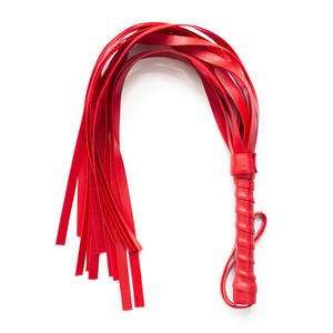 Goedkope Sexy Bondage Lederen Flogger Flirten Lederen <span class=keywords><strong>Sex</strong></span> Zweep Pak Exotische Accessoires Met Kwastje Online Sekswinkel - Product Image 1