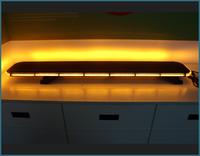 Luz de señal 23 "55W 12 voltios 24 voltios Rojo Blanco Azul Led Barra de luz de advertencia para ambulancia Camión de bomberos