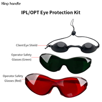 Lunettes de protection CE 1064nm haut de gamme pour le marquage et la découpe des fibres, avec filtration de la lumière et protection contre les faisceaux, efficaces et sûres
