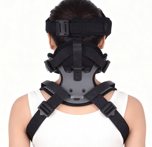 Perangkat traksi serviks ortopedi medis yang dapat disesuaikan kerah leher cervico-toraks Orthosis tiga zona mendukung bersertifikat CE - Product Image 3