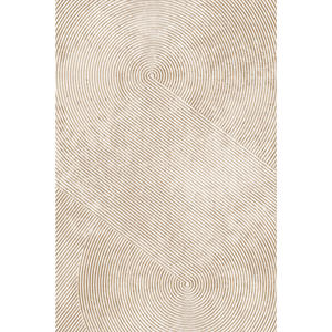 พรมลายเรขาคณิตทันสมัยทรงสี่เหลี่ยมผืนผ้า โพลีเอสเตอร์ กันคราบสกปรก สำหรับห้องนอน ห้องนั่งเล่น ตกแต่งบ้าน - Product Image 1