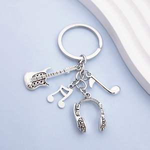 Accesorios de moda DIY para guitarra, auriculares, notas musicales, regalo creativo para amantes de la música - Product Image 2