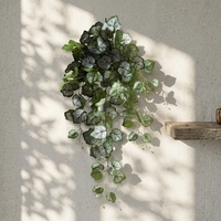 Décoration Murale Feuilles Artificielles en Gros pour Intérieur – Plantes Artificielles en Plastique à Suspendre, Fausses Lianes en Pot