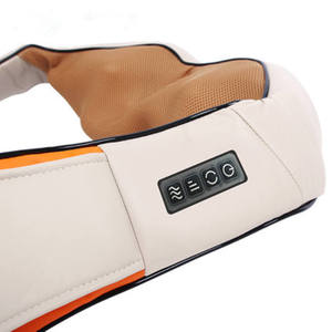 Coussin de massage multifonctionnel électrique pour le corps, le cou et la tête, pour voiture et maison, massage cervical Shiatsu - Product Image 2