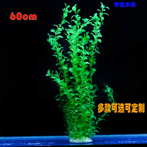 Plantes artificielles pour aquarium, 60 cm de long, décoration pour l'aménagement d'aquarium - Product Image 5