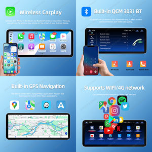 Reproductor de coche Android de 12,3 pulgadas, pantalla Carplay 4G WIFI, <span class=keywords><strong>Radio</strong></span> estéreo para mercedes-benz Clase C W204 S204 2008-2010 NTG 4,5 - Product Image 3