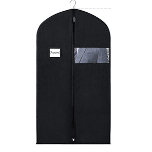 <span class=keywords><strong>Housse</strong></span> de costume lavable DS4111 <span class=keywords><strong>pour</strong></span> chemises chandails vestes <span class=keywords><strong>housse</strong></span> de vêtements en <span class=keywords><strong>plastique</strong></span> avec fenêtre transparente sac de vêtement suspendu - Product Image 5