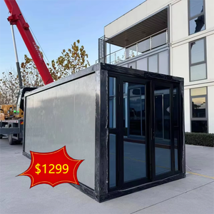 Nhanh chóng cài đặt 20ft Z gấp <span class=keywords><strong>container</strong></span> nhà prefab có thể gập lại Tiny di động tạm thời ký túc xá cho tạm thời nhà ở nhu cầu - Product Image 1