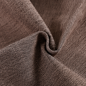 Tissu d'ameublement 240GSM 100% polyester aspect <span class=keywords><strong>lin</strong></span>, tissé, respirant, résistant aux déchirures, pour canapé et meubles - Product Image 5