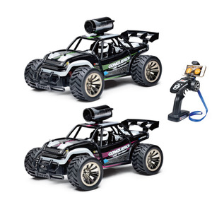 Voiture RC tout-terrain avec caméra HD FPV WIFI, contrôle par application, télécommande 2.4G, jouets de voiture RC, accessoires d'assemblage DIY - Product Image 1