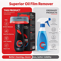 Produits chimiques pour le detailing automobile, 100 ml, décapant de film gras pour pare-brise et vitres, élimination des taches d'huile et de saleté routière sur le verre