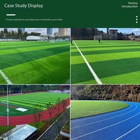 Gazon artificiel pour couloirs de centres commerciaux et stands d'exposition - Hauteur de pile 30mm/40mm, imperméable, qualité terrain de sport, usage extérieur
