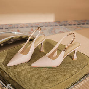 Zapatos de tacón alto sexys para mujer - ideales para fiestas de moda y bodas. Con diseño de punta en pico. - Product Image 5