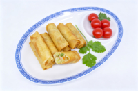OEM/ODM 40g Rollitos de Primavera Congelados, Bocadillo de Pastelería China | Pequeño, Largo y de Forma Redonda para Venta al por Mayor