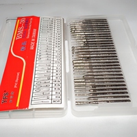 Ensemble de forets à ongles en diamant poli pour machine à ongles électrique, accessoire de manucure