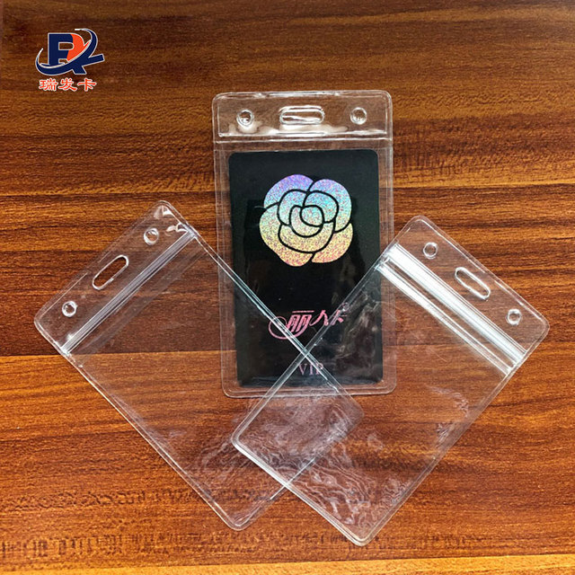 PVC Waterproof Clear Transparent PVC Card Protector