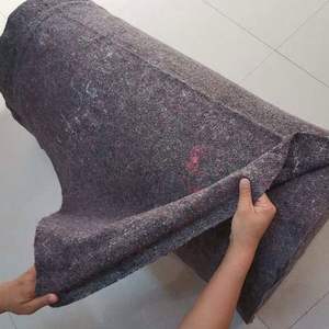 Tela geotextil (1mm de espesor), <span class=keywords><strong>manta</strong></span> de aislamiento térmico, estera de mantenimiento de carreteras, acolchado de algodón de cría, tela de protección contra el frío - Product Image 4