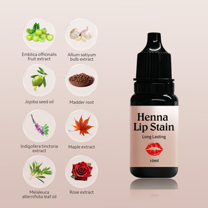 Tinta per Labbra Henna Liquida Opaca 10ml per Salone di Bellezza, Lunga Durata, Formula Vegana, Etichetta Privata - Product Image 3