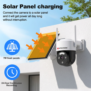 Cámara de <span class=keywords><strong>Seguridad</strong></span> CCTV PTZ Solar 4G de 3MP, Batería de 10000mAh, Grabación <span class=keywords><strong>Continua</strong></span> 24/7, Tarjeta SIM, Bajo Consumo, para Interiores y Exteriores - Product Image 3