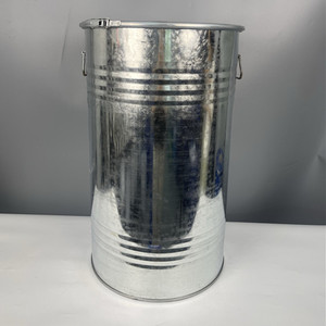 Fût en acier à ouverture supérieure de 100 L personnalisable en direct d'usine, baril à huile et seau à peinture personnalisables, emballage métallique - Product Image 2