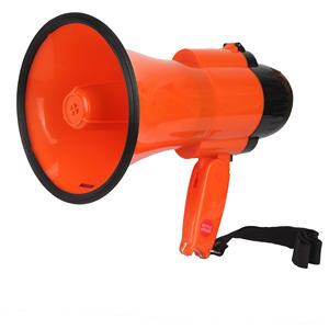 XC-888S पोर्टेबल मेगाफोन 20w पावर मेगाफोन लाउडस्पीकर प्लास्टिक हैंडहेल्ड मेगाफोन रिकॉर्ड ध्वनि लूप प्लेबैक अलार्म - Product Image 3