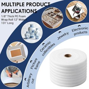 โรงงานขายส่งม้วนโฟม EPE กว้าง 105 ซม. หนา 1 มม. 2 มม. 3 มม. แผ่นโฟม PE/EPE สำหรับบรรจุภัณฑ์ผลไม้ - Product Image 5