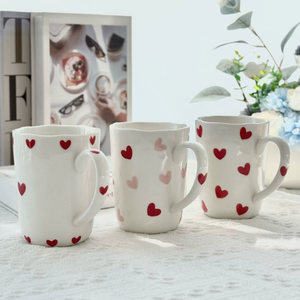Céramique en porcelaine de qualité supérieure, dessinée à la main, pour cadeaux d'affaires, avec logo personnalisé, réutilisable, certifiée, compatible lave-vaisselle et micro-ondes - Product Image 3