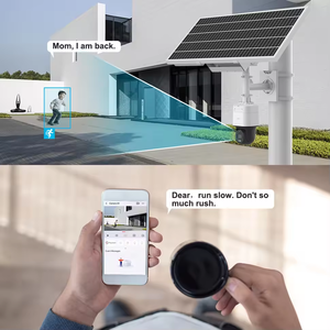 กล้องวงจรปิด HK OEM 4MP 4G สีสันสดใส ใช้พลังงานแสงอาทิตย์ หมุนได้ ปรับมุมมองได้ ตรวจจับคนและตรวจจับความเคลื่อนไหว 24/7 ภาพสีตลอดเวลา กล้อง IP เสียงสองทาง 120dB WDR H.265+ IP65 - Product Image 5