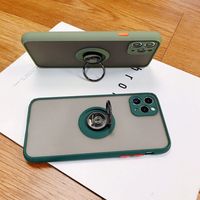Étui de Protection de luxe mat pour appareil photo, support magnétique pour Iphone 12 11 13 14 pro max 7 8 plus x xr