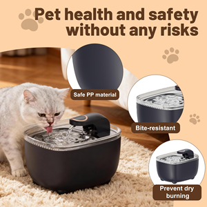 2.4L <b>Automatic</b> <b>Dispenser</b> with 5000mAh Rechargeable Battery Wireless Cat <b>Water</b> Fountain with Motion Pet Sensor <b>Water</b> Bowl - Product Image 4