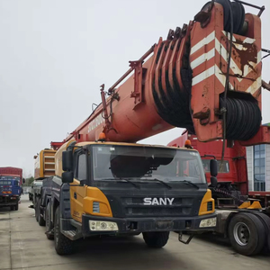 Grue mobile hydraulique Sany 160t d'occasion abordable à prix avantageux, idéale pour les projets de levage lourds en ingénierie - Product Image 1