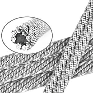 Cable de Acero de Alta Resistencia DIN3058 DIN3059 6X19s 6X19W para Construcción - Product Image 5