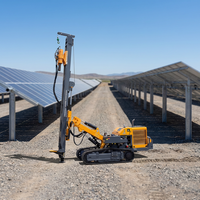 Foreuse sur chenilles KAISHAN KG500GF pour l'exploitation minière, moteur de machine de forage de 500 mm de diamètre, engin de forage photovoltaïque pour pieux de fondation