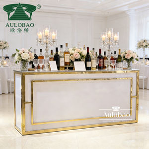 Club nocturno Marco de acero inoxidable PVC Plegable Comercial Cafe Bar Contadores - Product Image 4