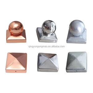 Muestras <span class=keywords><strong>Gratis</strong></span> de Tapas para Postes de Cerca 4x4, Tapas de Aluminio Fundido a Presión para Postes de Cerca - Product Image 5